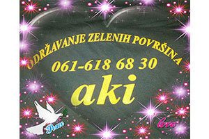 Održavanje zelenih površina AKI