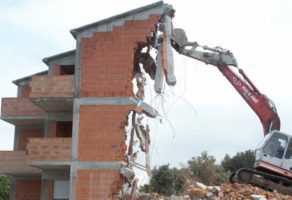 Iskopi drenaža i rušenje zgrada PAJČE Mladenovac