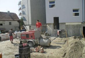 Mašinska izrada cementne košuljice Žabalj Đurđevo KURUŠIĆ