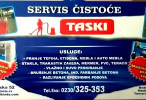 Čišćenje i održavanje Taski Kikinda