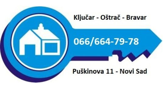 Izrada ključeva i popravka brava KLJUČAR Novi Sad