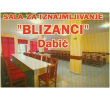 SALA ZA PROSLAVE – BLIZNACI M&J