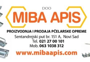 MIBA APIS DOO – PRODAJA PČELARSKE OPREME