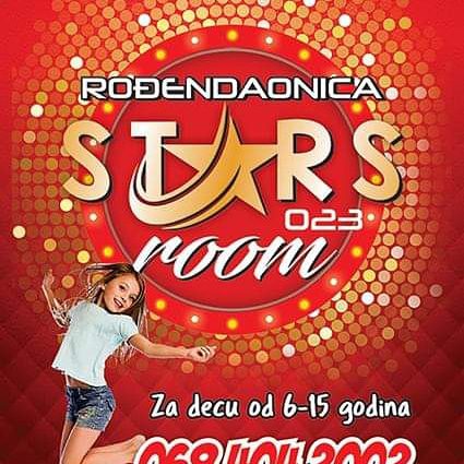 Rođendaonica Zrenjanin STARS ROOM 023