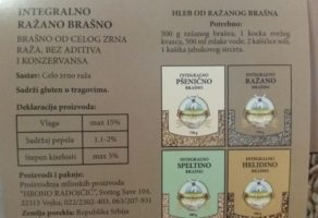 Brašno od spelte Hrono Radojčić Vojka