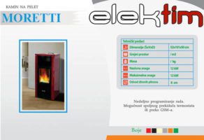 Pelet, briket i peći ELEKTIM Surčin