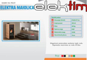 Pelet, briket i peći ELEKTIM Surčin