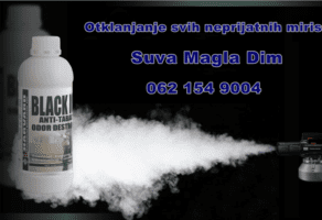 Uklanjanje svih neprijatnih mirisa Niš – Suva magla dim