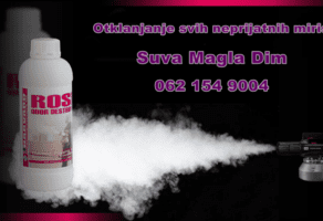 Uklanjanje svih neprijatnih mirisa Niš – Suva magla dim