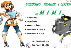 Dubinsko pranje MIMI – Beograd