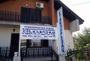 Staklorezačka radnja STAKLOPROM – Niš